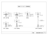 防振アジャスターF型断面図